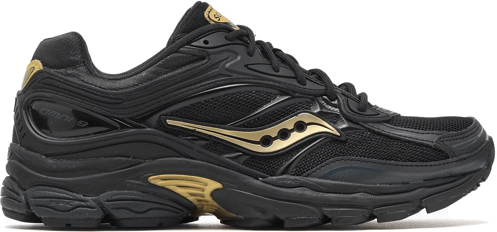 Saucony Progrid OMNI 9 Armor "Black & Gold"