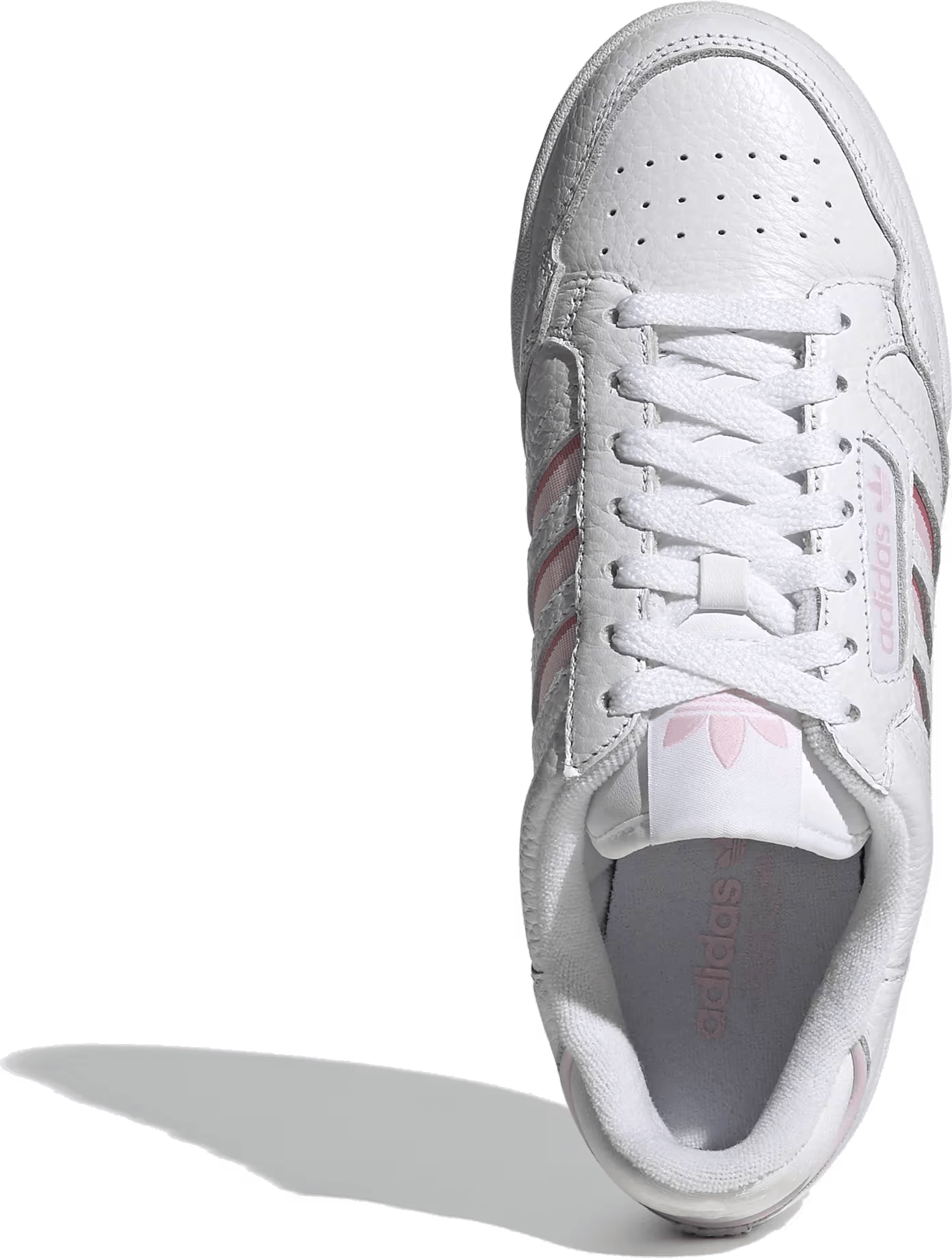 adidas Continental 80 Stripes Cloud White Clear Pink Hazy Rose (Women's)