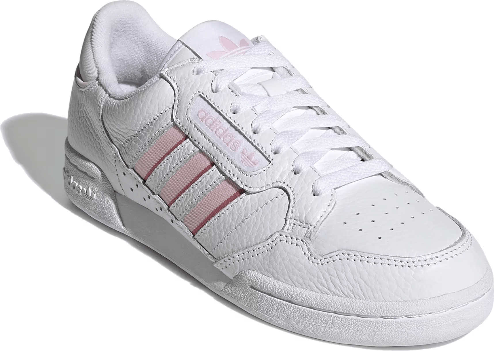 adidas Continental 80 Stripes Cloud White Clear Pink Hazy Rose (Women's)