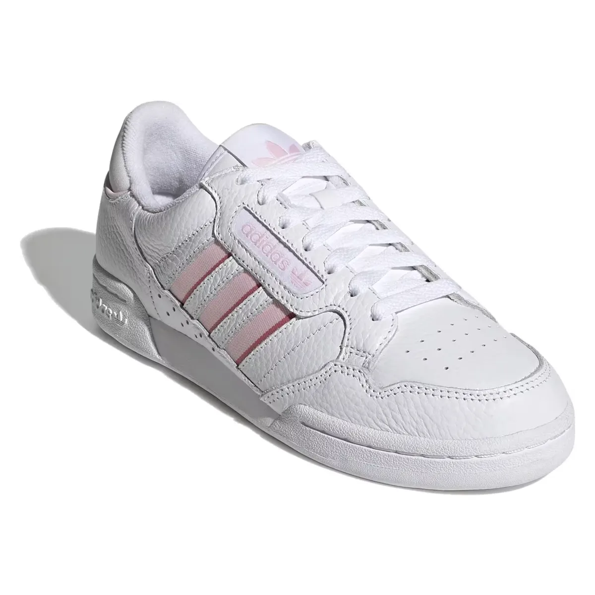 adidas Continental 80 Stripes Cloud White Clear Pink Hazy Rose (Women's)