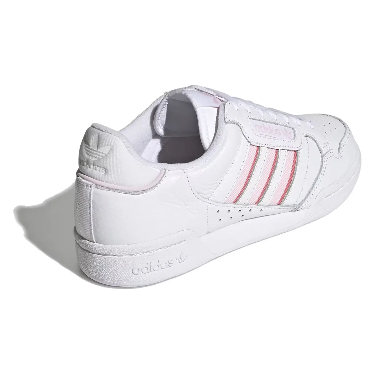 adidas Continental 80 Stripes Cloud White Clear Pink Hazy Rose (Women's)