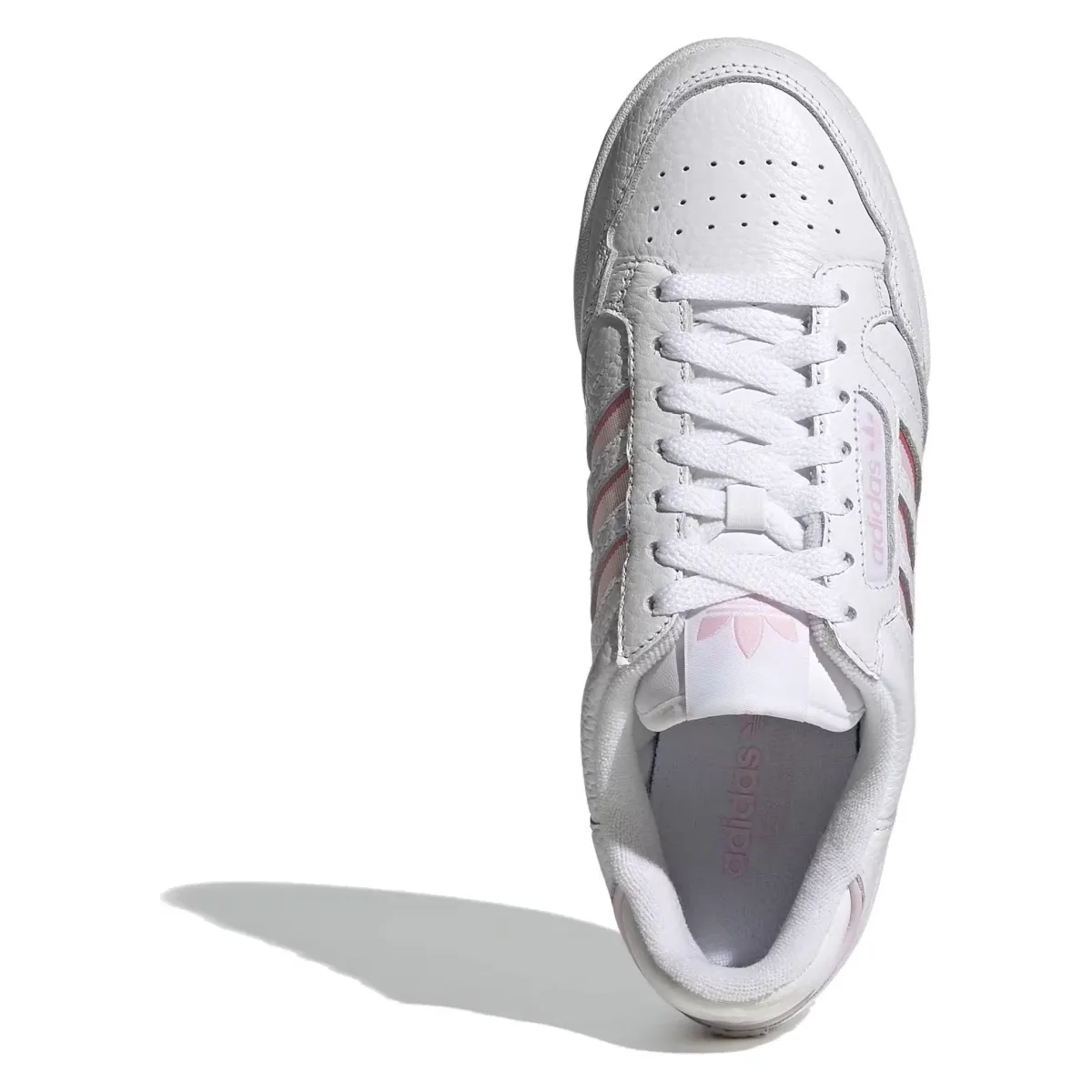adidas Continental 80 Stripes Cloud White Clear Pink Hazy Rose (Women's)