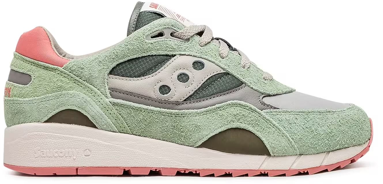 Saucony Shadow 6000 Lux Green Ivory Pink (Women's)