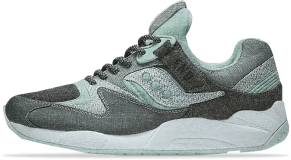 Saucony x END. Grid 9000 White Noise