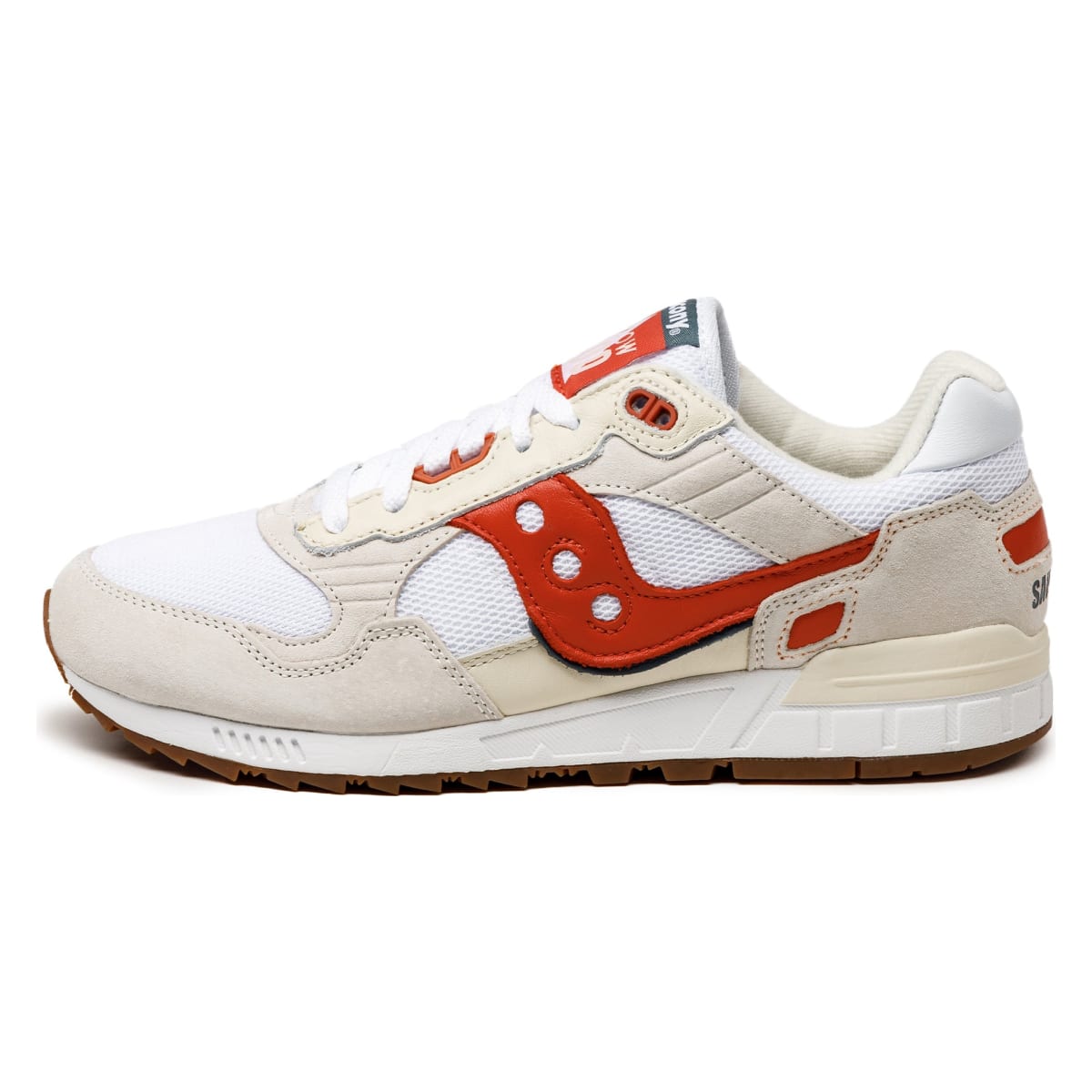 Saucony Shadow 5000 Premium Ivy Prep White Red