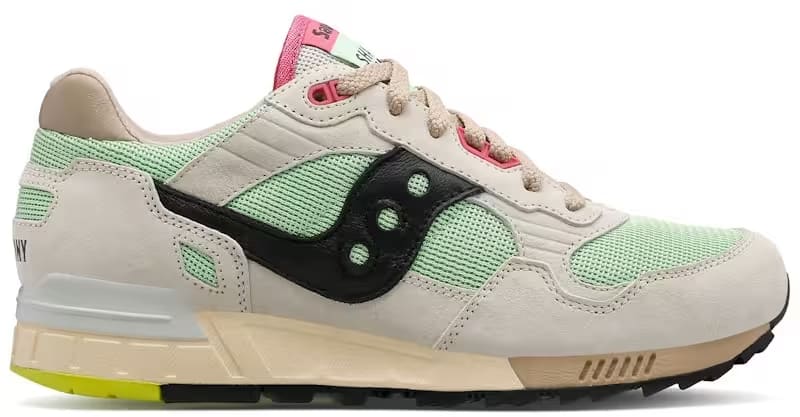 Saucony Shadow 5000 Beige Green Pink