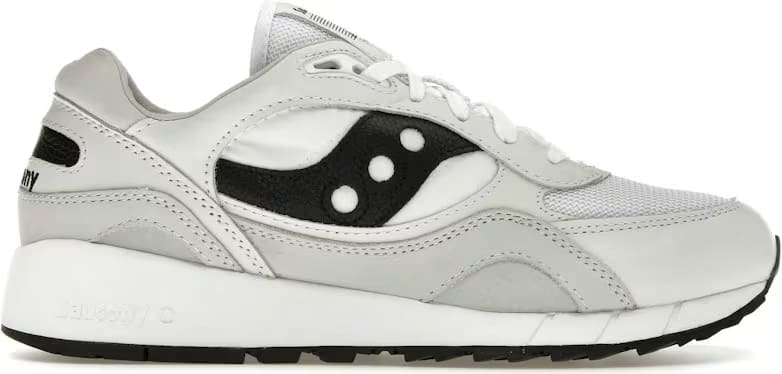 Saucony Shadow 6000 White Black