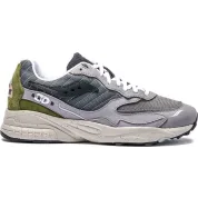 Saucony 3D Grid Hurricane Premium Dark Grey Olive Green