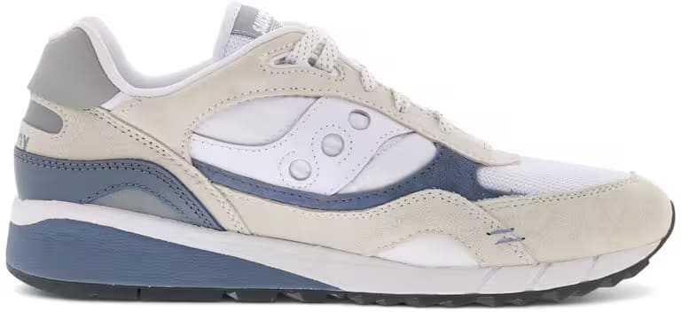 Saucony Shadow 6000 White Grey Navy