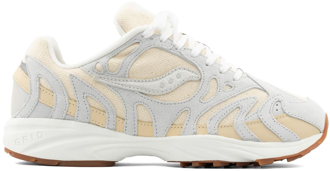 Saucony Grid Azura 2000 Blank Canvas Undyed