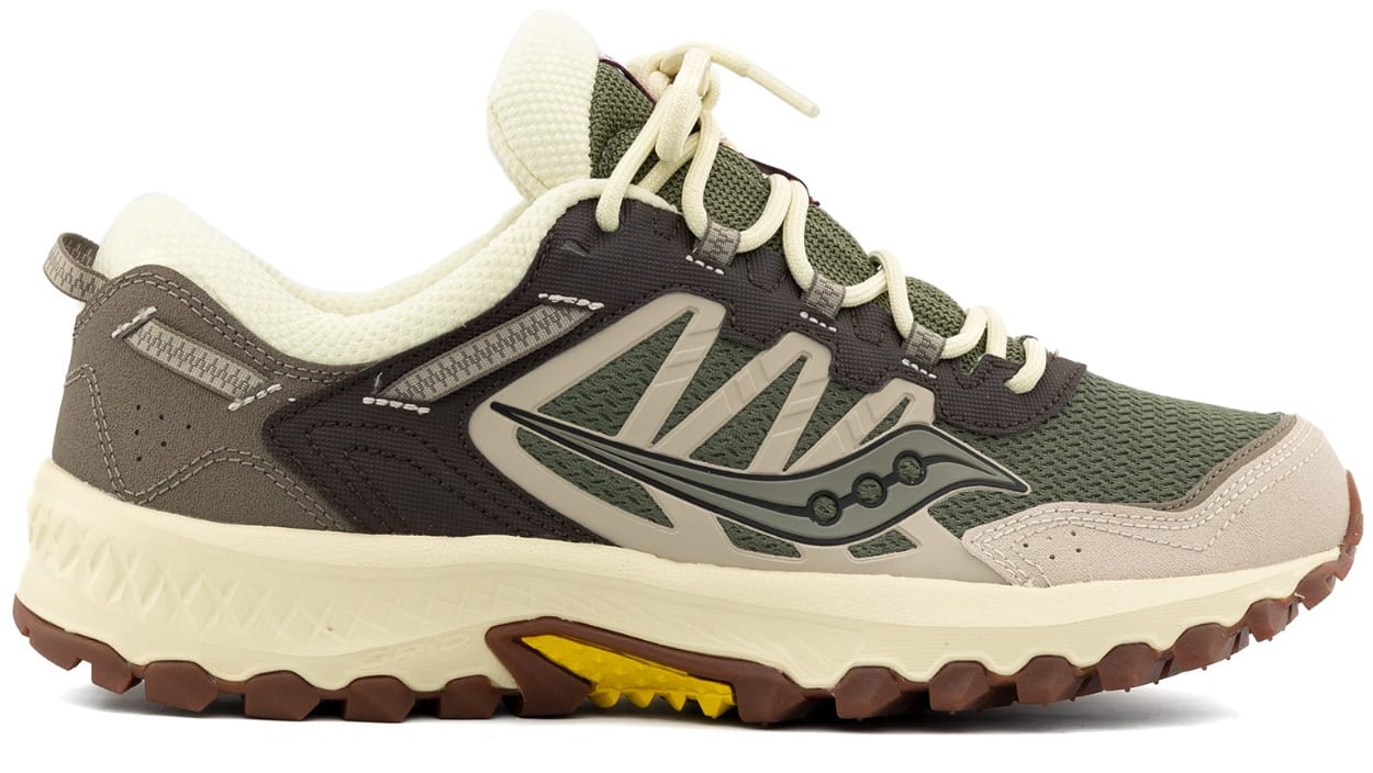 Saucony Grid Peak Olive Brown