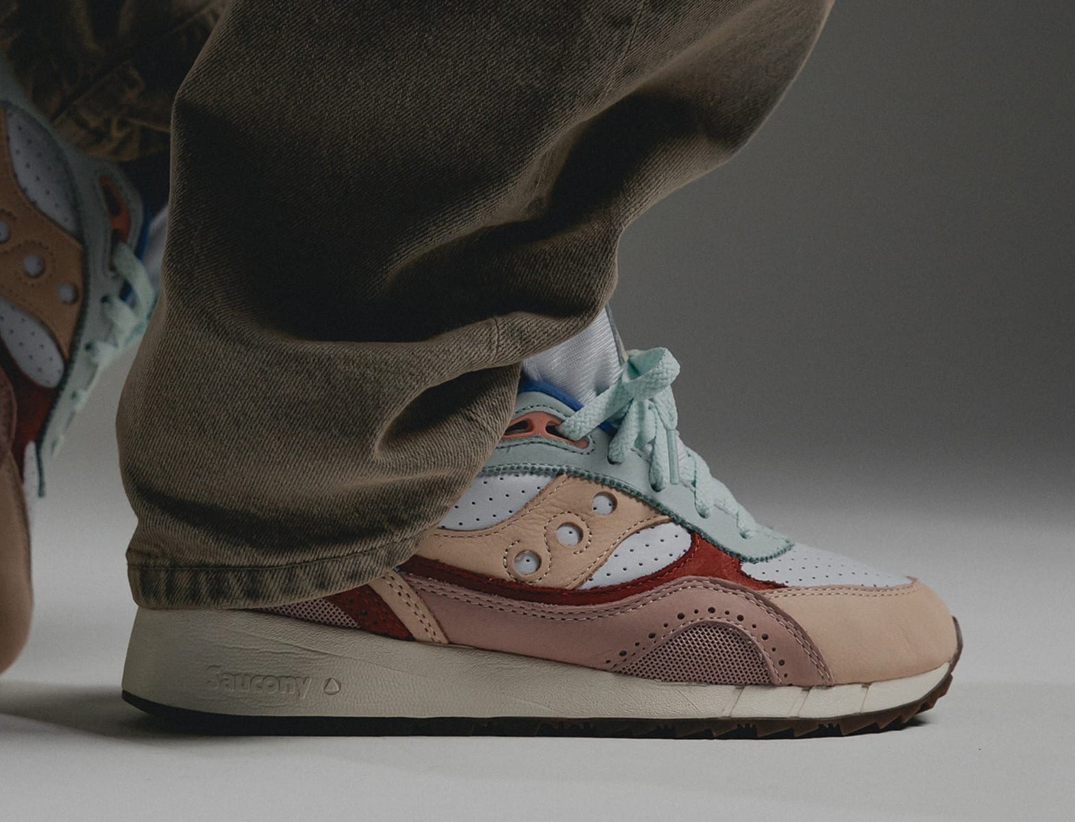 Saucony Shadow 6000 Premium White Multi-Color