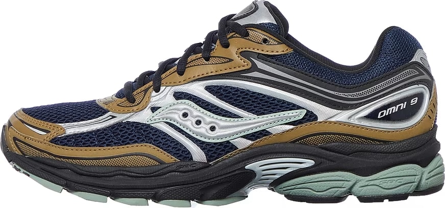 Saucony ProGrid Omni 9 Tomorrow, Meet Yesterday Pack Brown