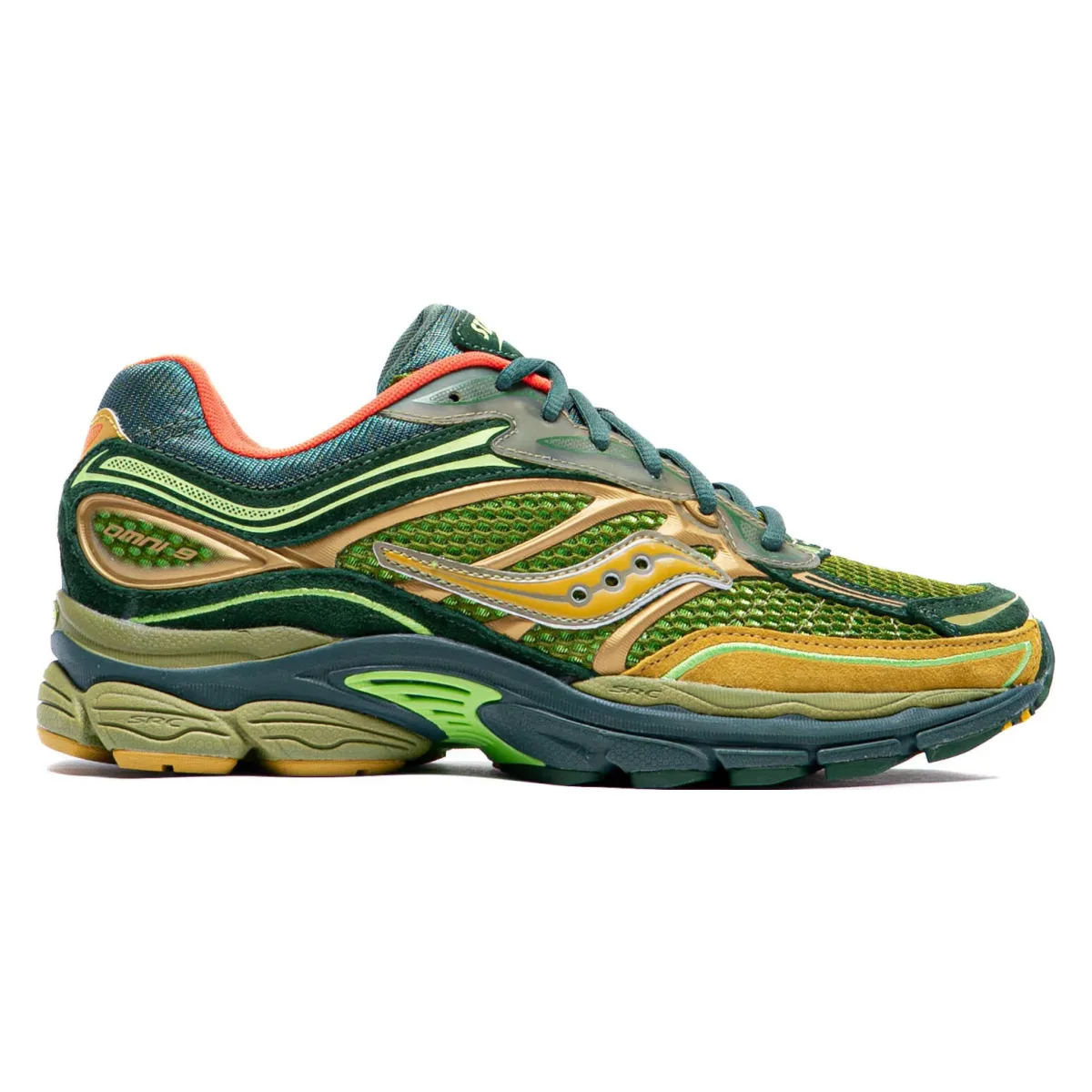 Starcow x Saucony Pro Grid Omni 9 "Green Orange"