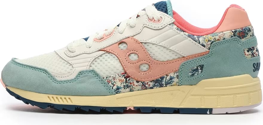 Saucony Shadow 5000 Floral Beige Blue