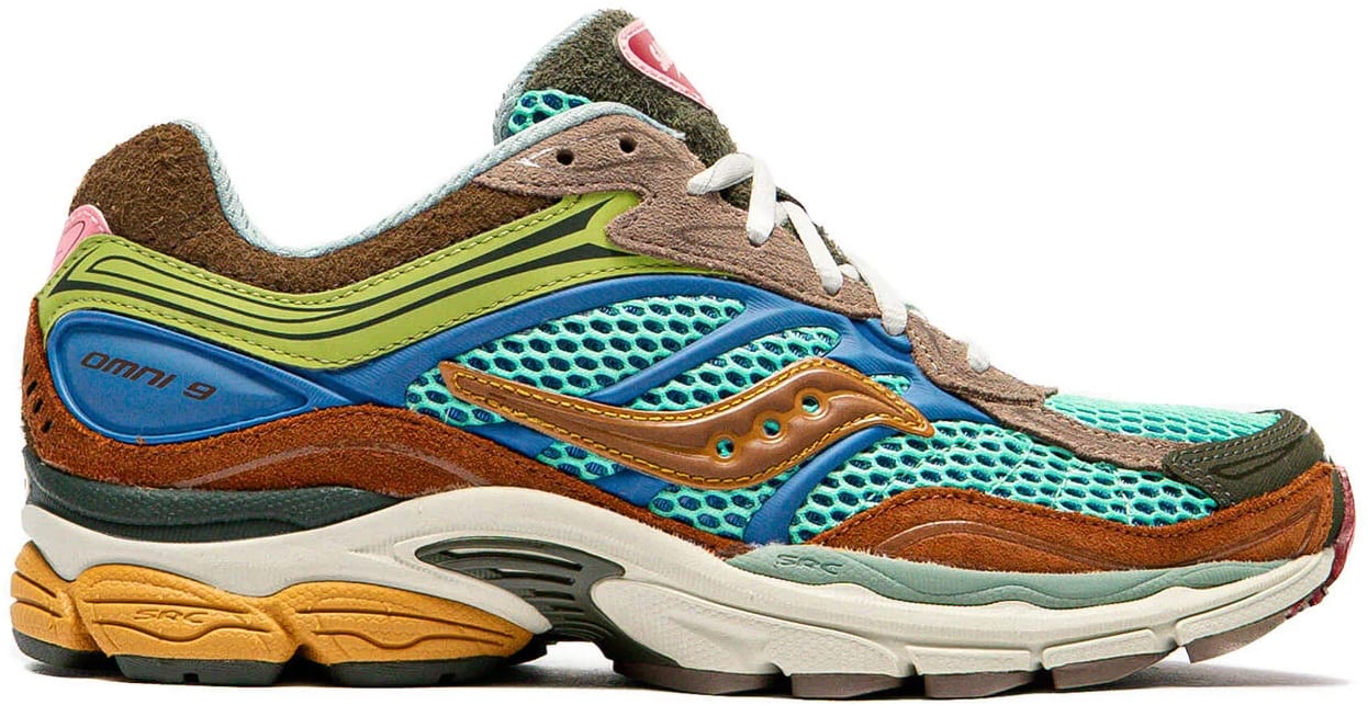 Sneaker Politics x Saucony Pro Grid Omni 9 "Sportsman's Paradise"