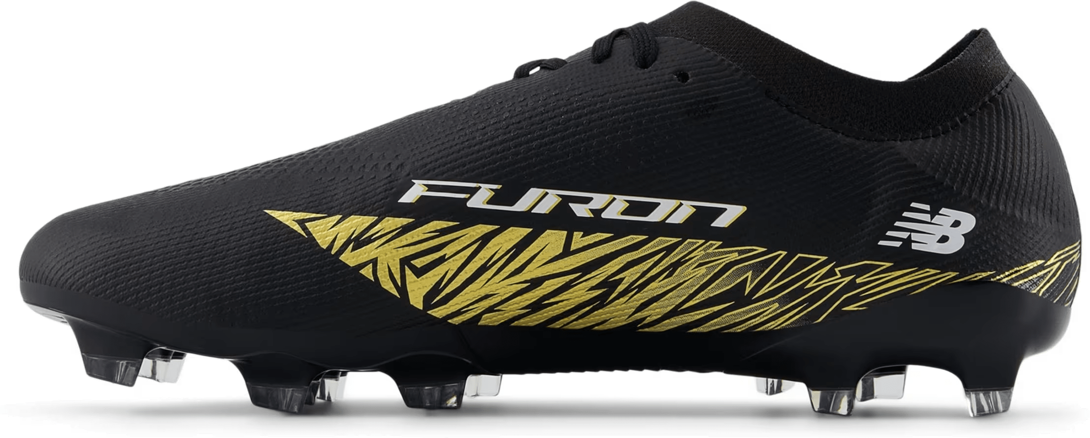 New Balance Furon Elite FG V8 Black Gold Silver