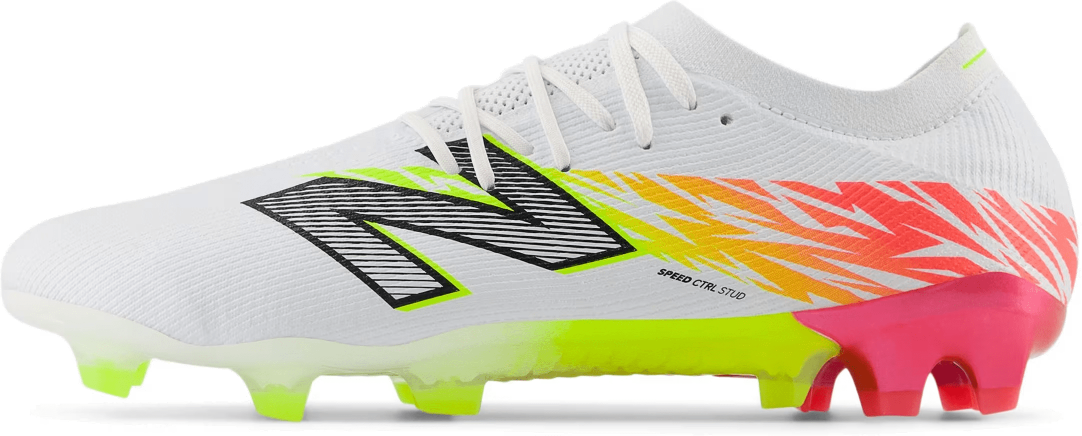 New Balance Furon Elite FG V8 White Energy Red Hi-Lite