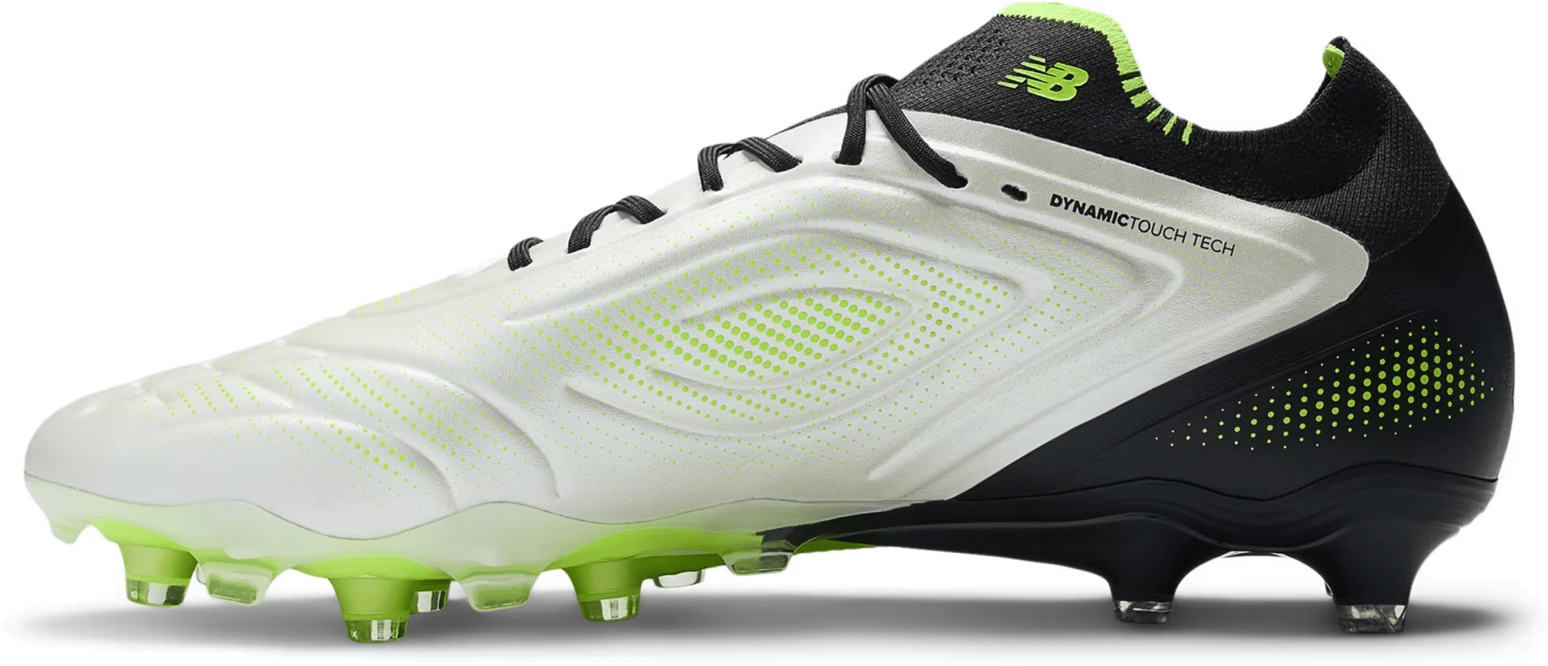 New Balance Tekela Elite Low Laced FG v5 White Black Pixel Green