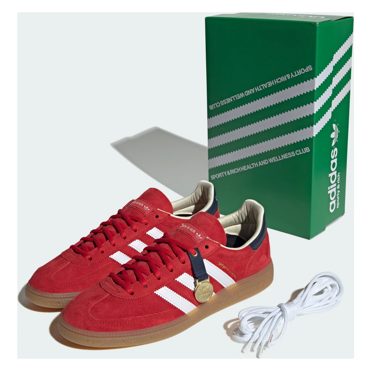 Sporty & Rich x Adidas Handball Spezial "Collegiate Red"