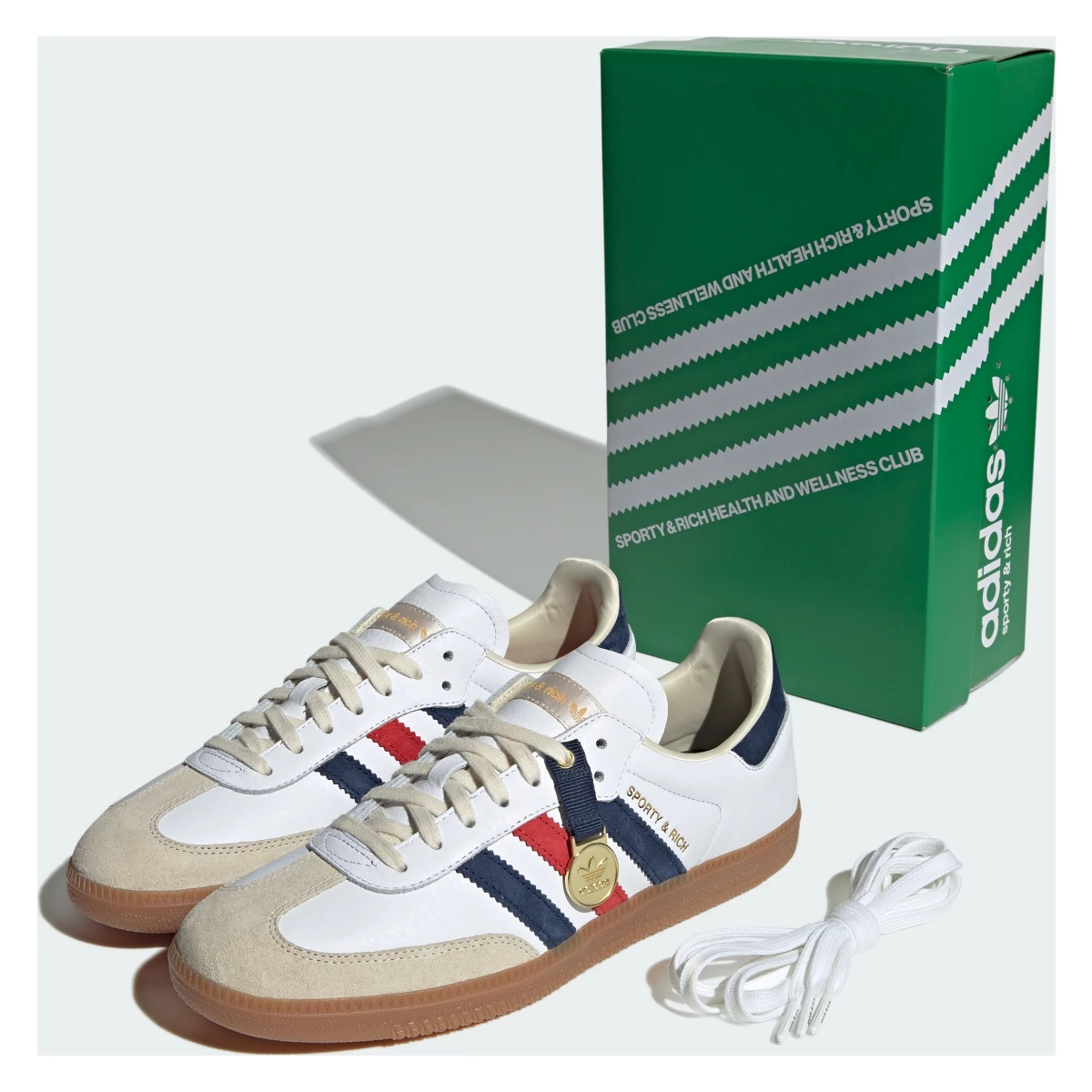 Sporty & Rich x Adidas Samba OG Wmns "White"