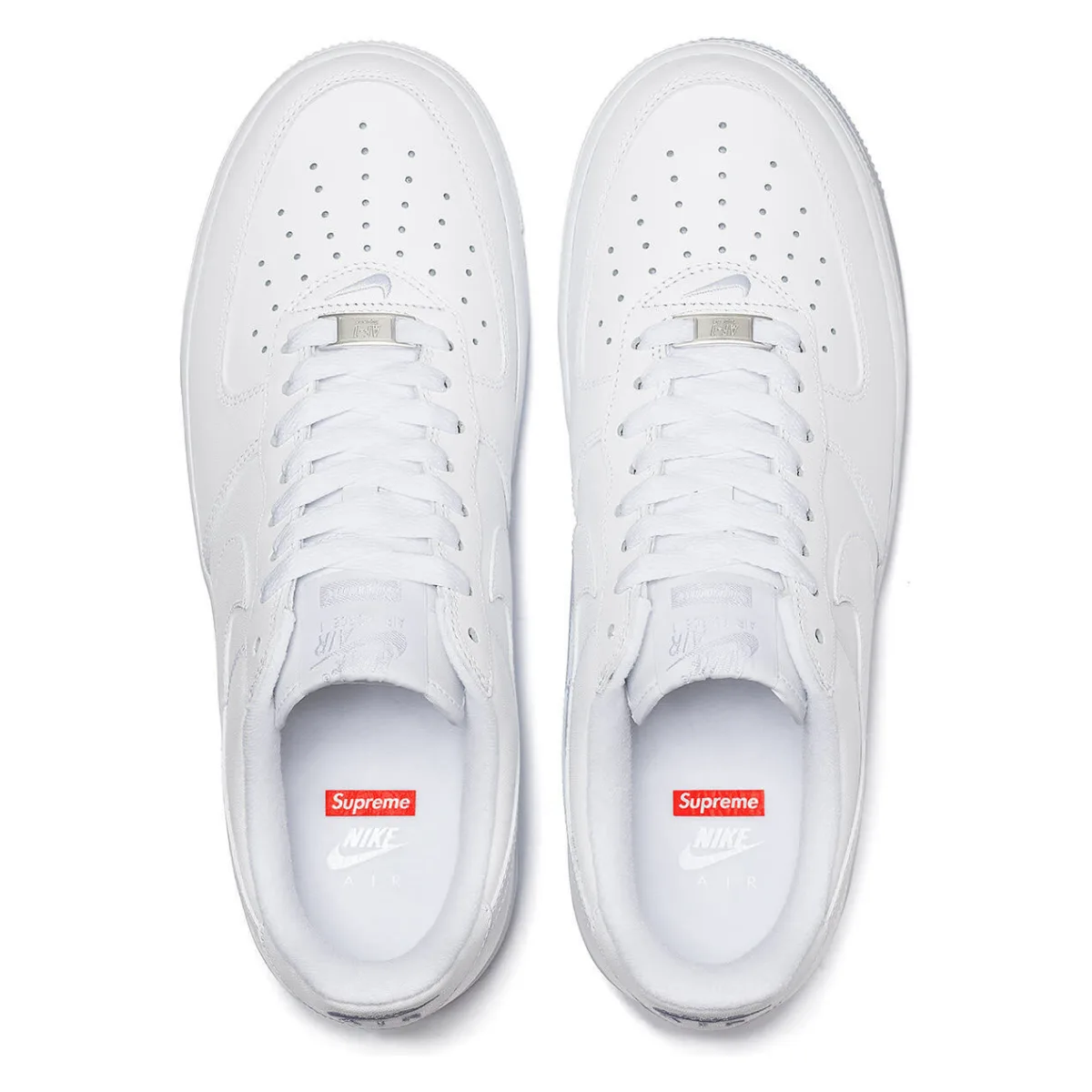 Supreme x Nike Air Force 1 Low "Box Logo White"