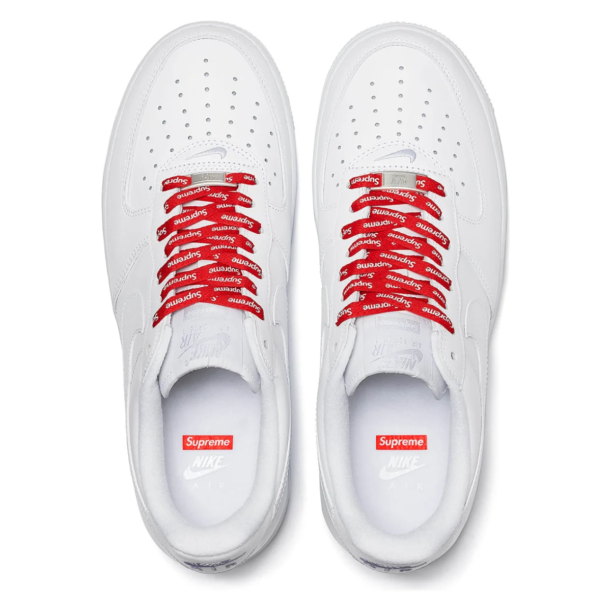 Supreme x Nike Air Force 1 Low "Box Logo White"