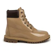 Timberland Premium 6 Inch Lace Up Waterproof Boot "Wheat Patent Leather"