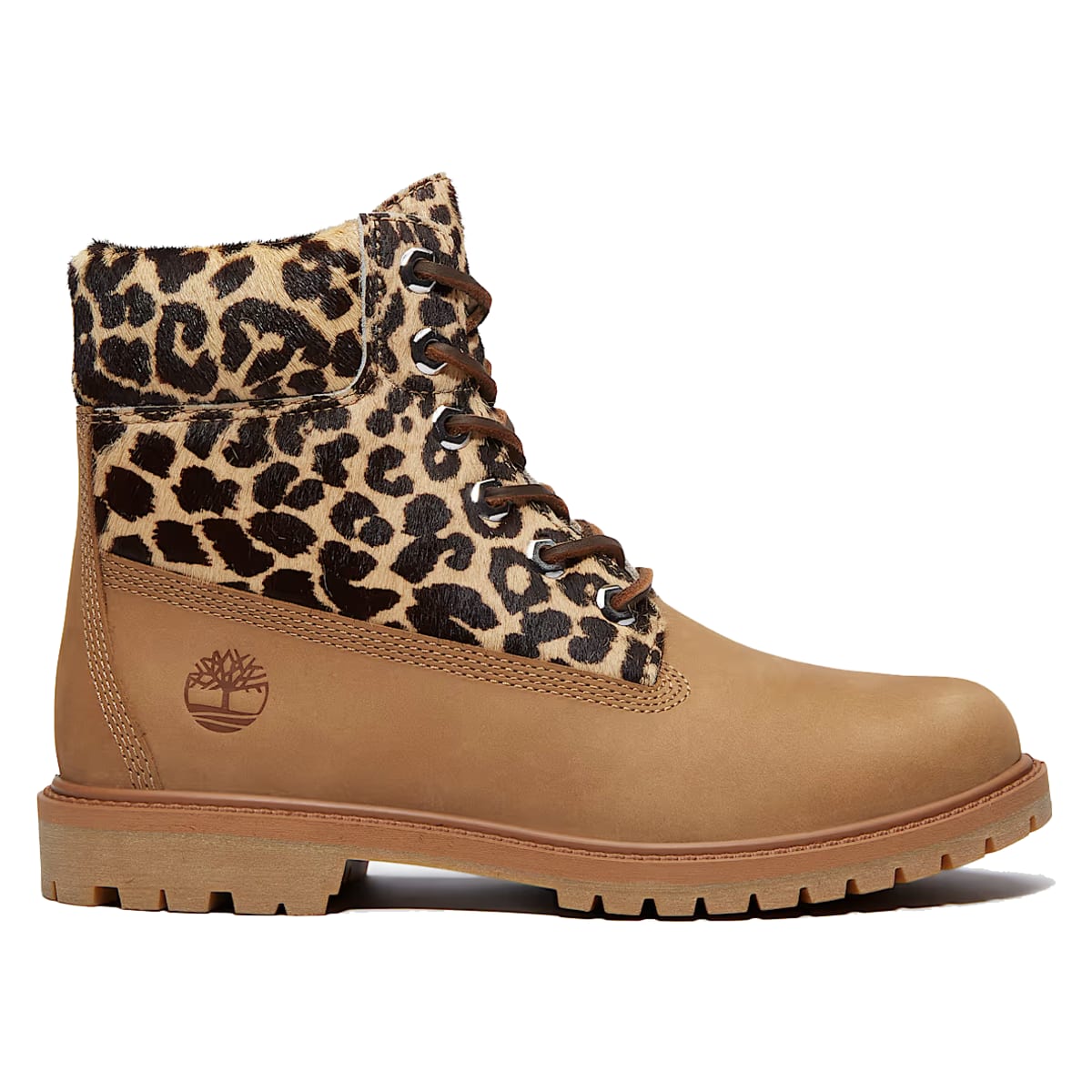 Timberland Premium 6-Inch Boot "Beige Leopard"