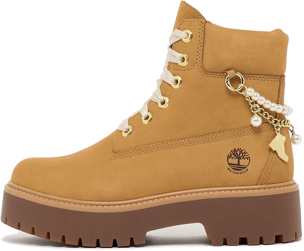 Timberland Stone Street 6 Inch Lace Up WP Charms