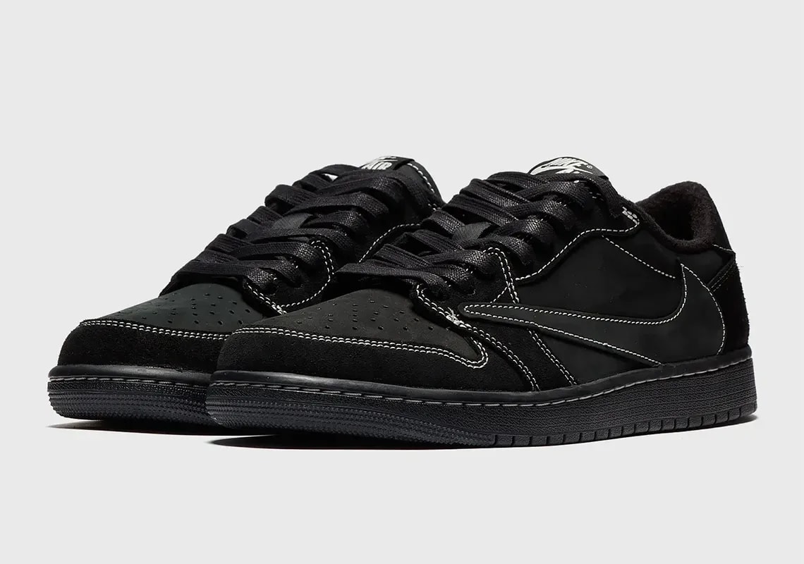 Travis Scott x Air Jordan 1 Low OG "Black Phantom"