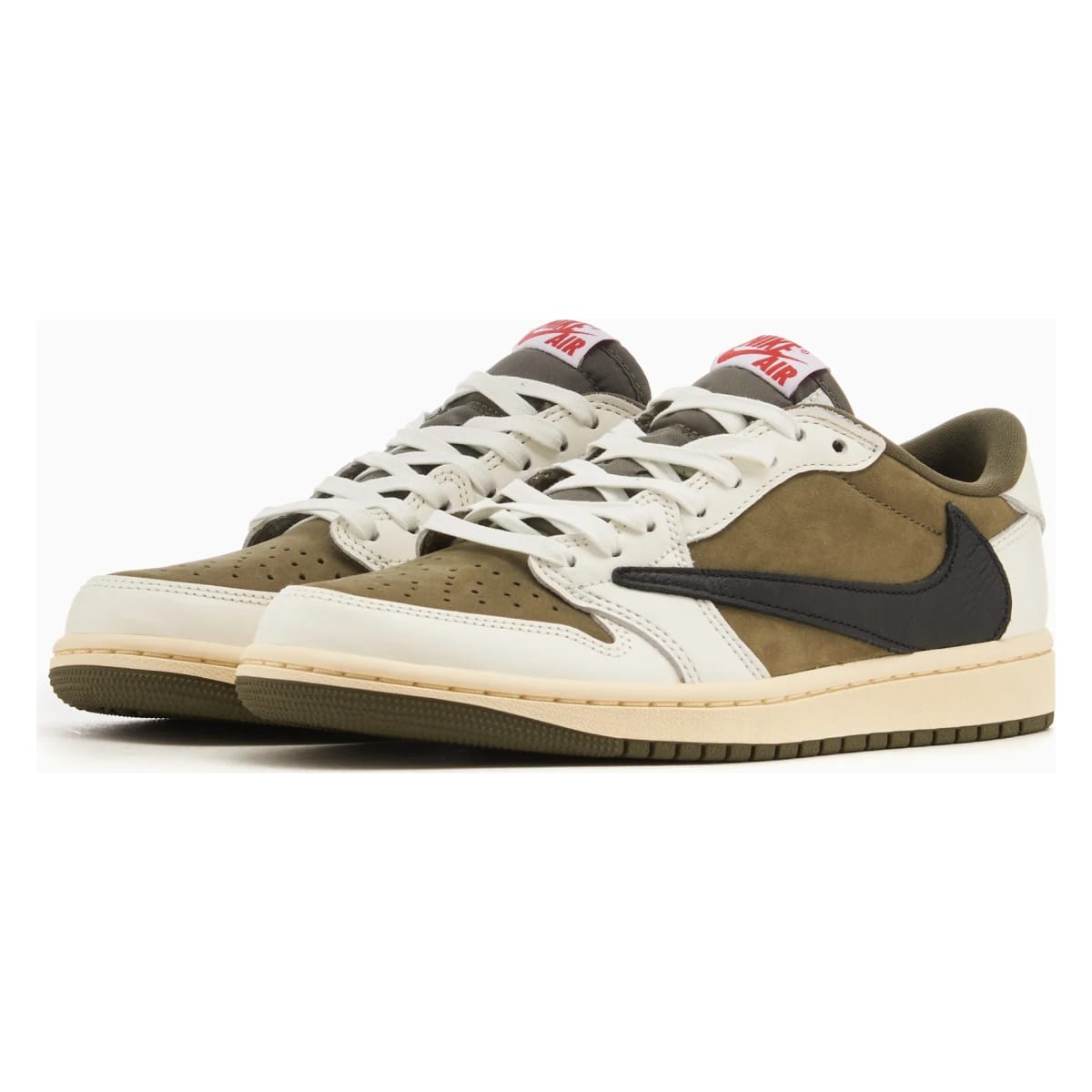 Travis Scott x Air Jordan 1 Low OG Medium Olive Sneaker Squad
