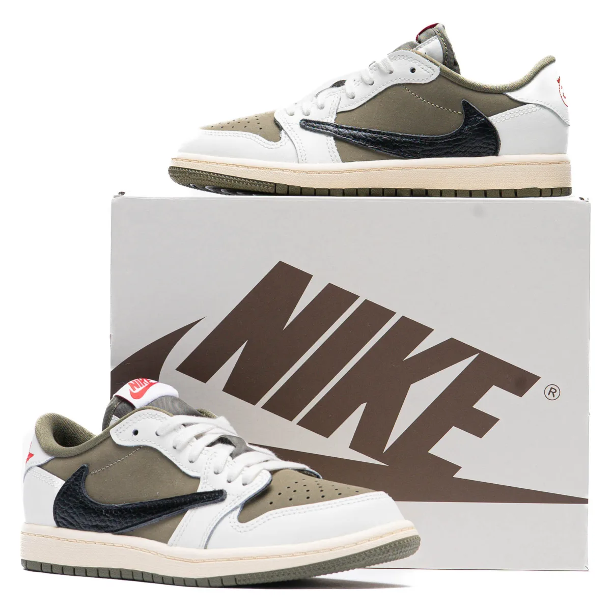 Travis Scott x Air Jordan 1 Low OG PS "Medium Olive"