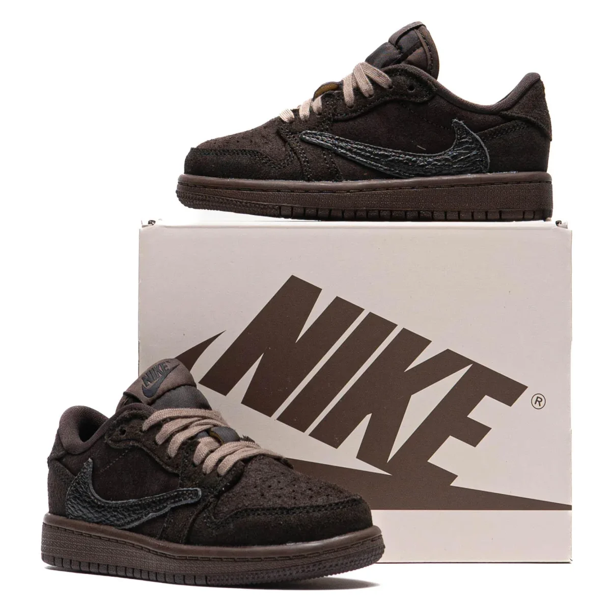 Travis Scott x Air Jordan 1 Low OG SP PS "Velvet Brown"