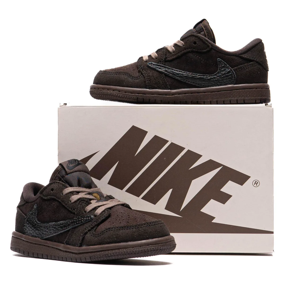 Travis Scott x Air Jordan 1 Low OG SP TD "Velvet Brown"