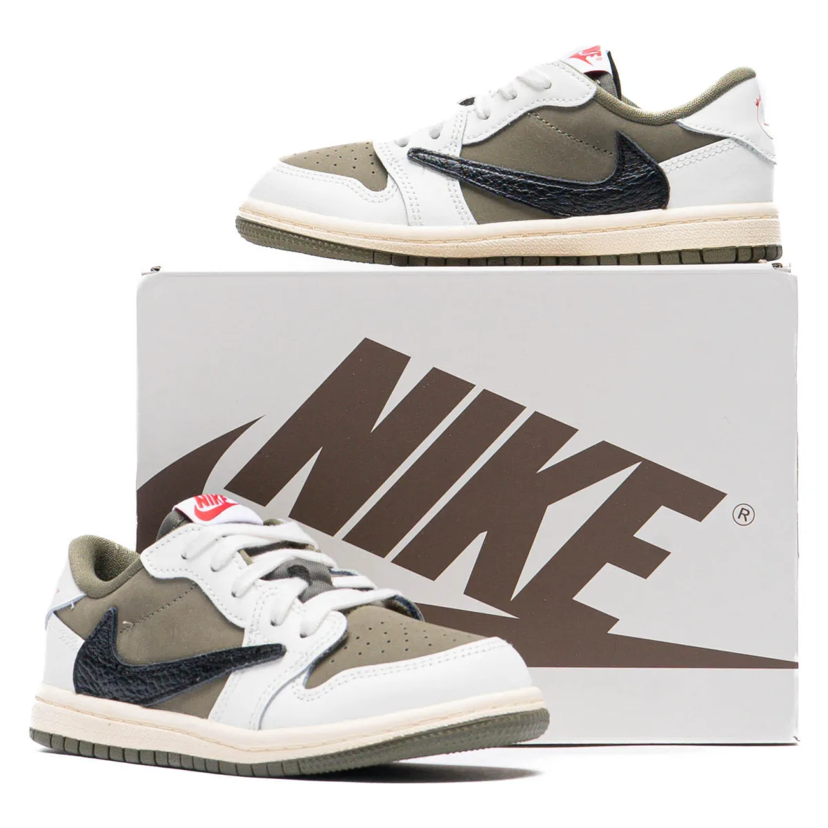 Travis Scott x Air Jordan 1 Low OG TD "Medium Olive"