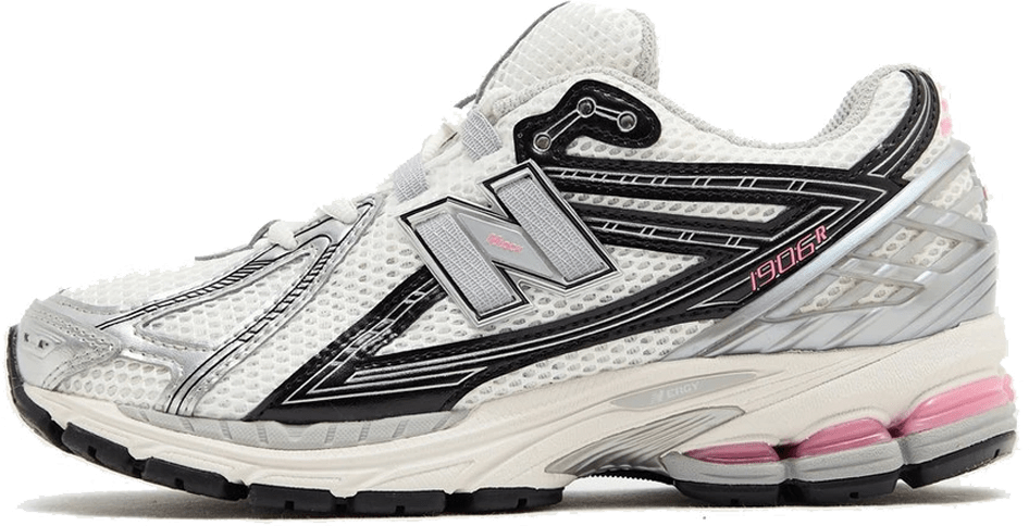 New Balance 1906R "White Black SIlver Pink"