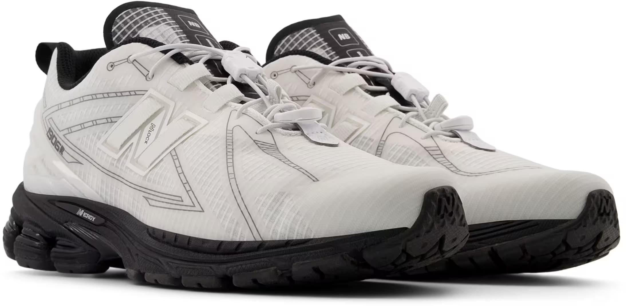 New Balance 1906R No Sew Pack "White Black"