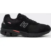 New Balance 2002R Black Castlerock Red