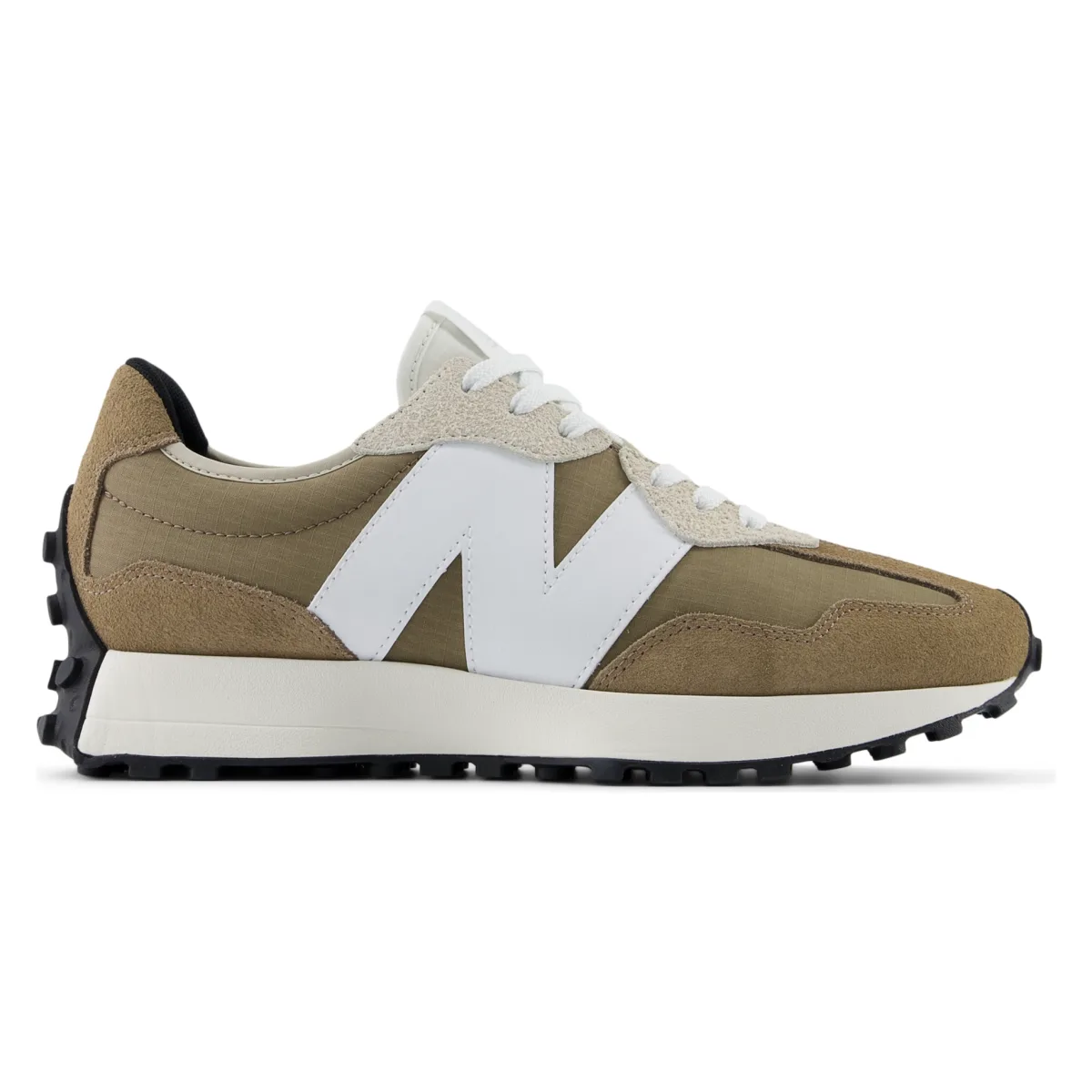 New Balance 327 Mushroom White