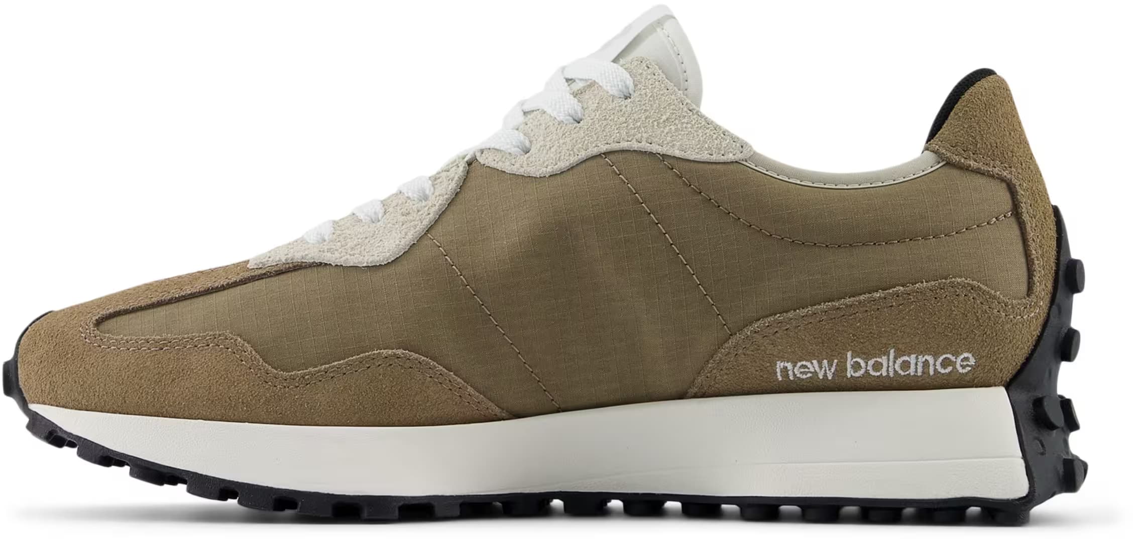 New Balance 327 Mushroom White