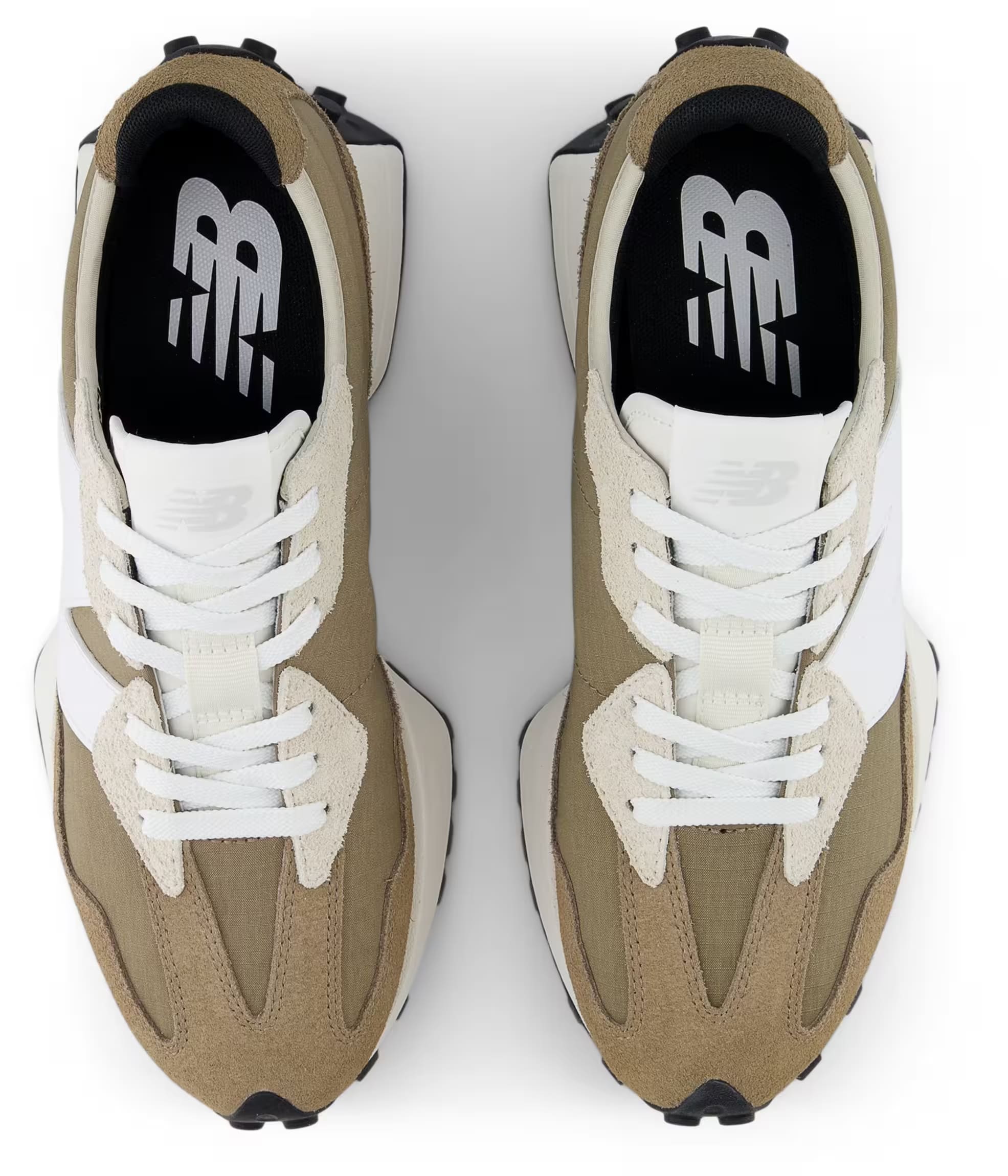 New Balance 327 Mushroom White