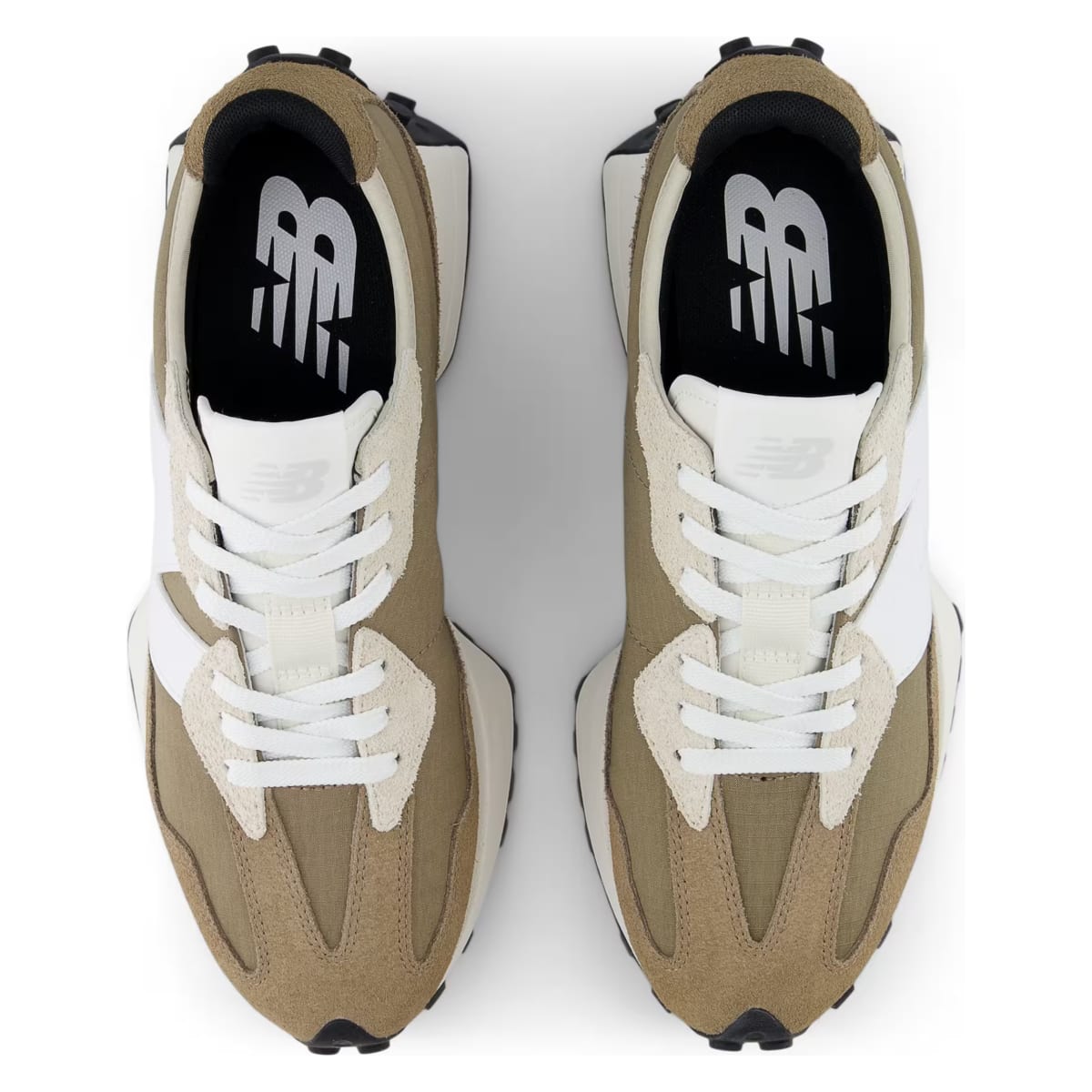 New Balance 327 Mushroom White