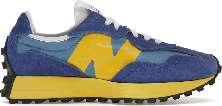 New Balance 327 Warped Essentials Marine Blue Yellow