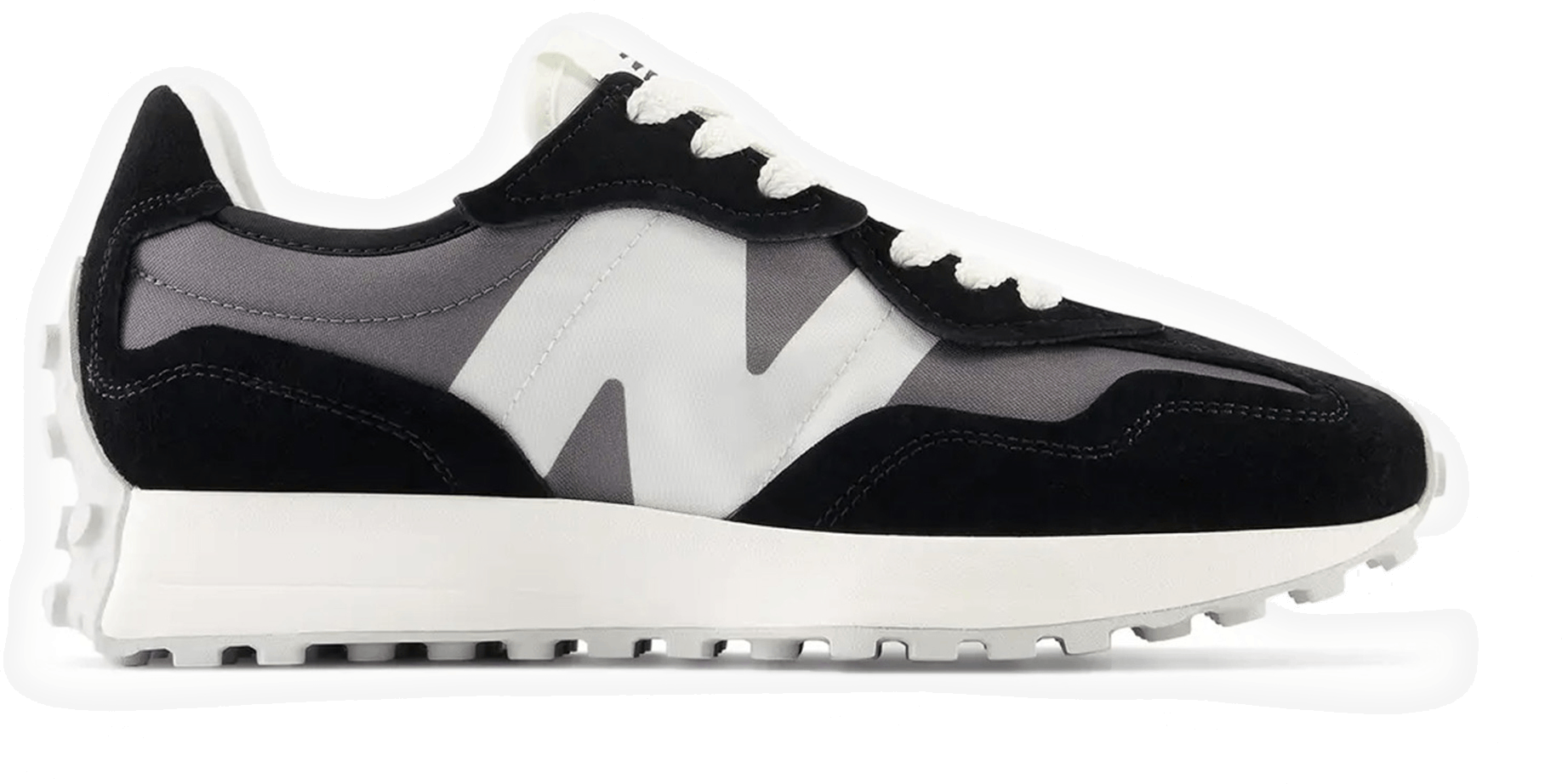 Grey and pink deals new balance 327