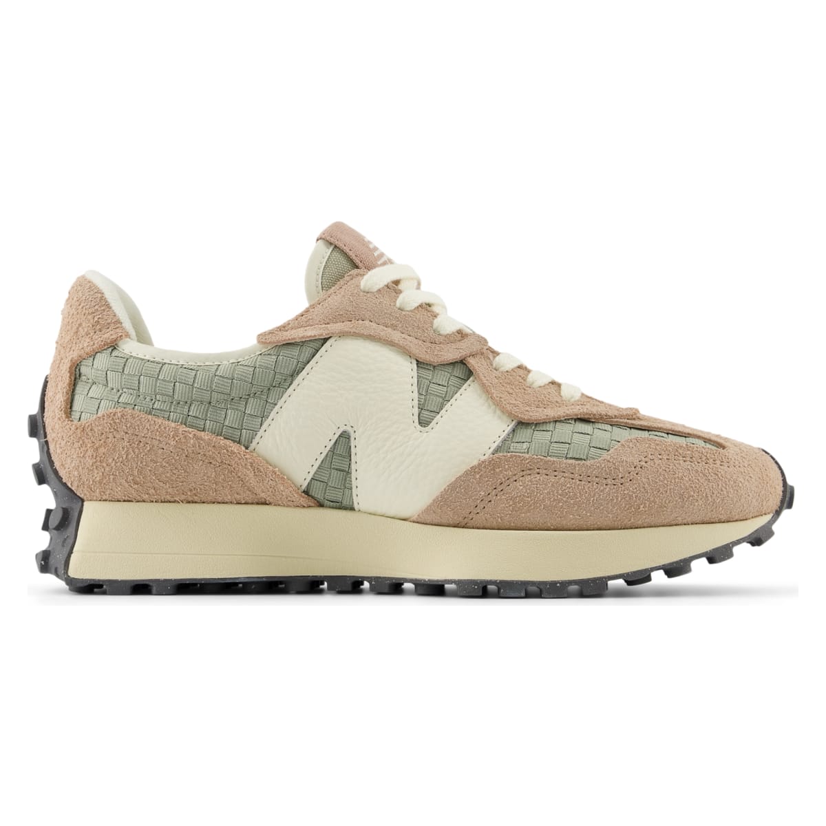 New Balance 327 Woven Flat Taupe Olivine