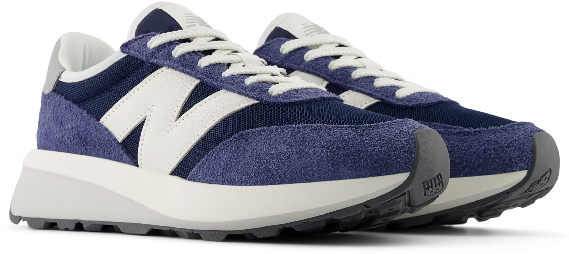New Balance 370 Navy White
