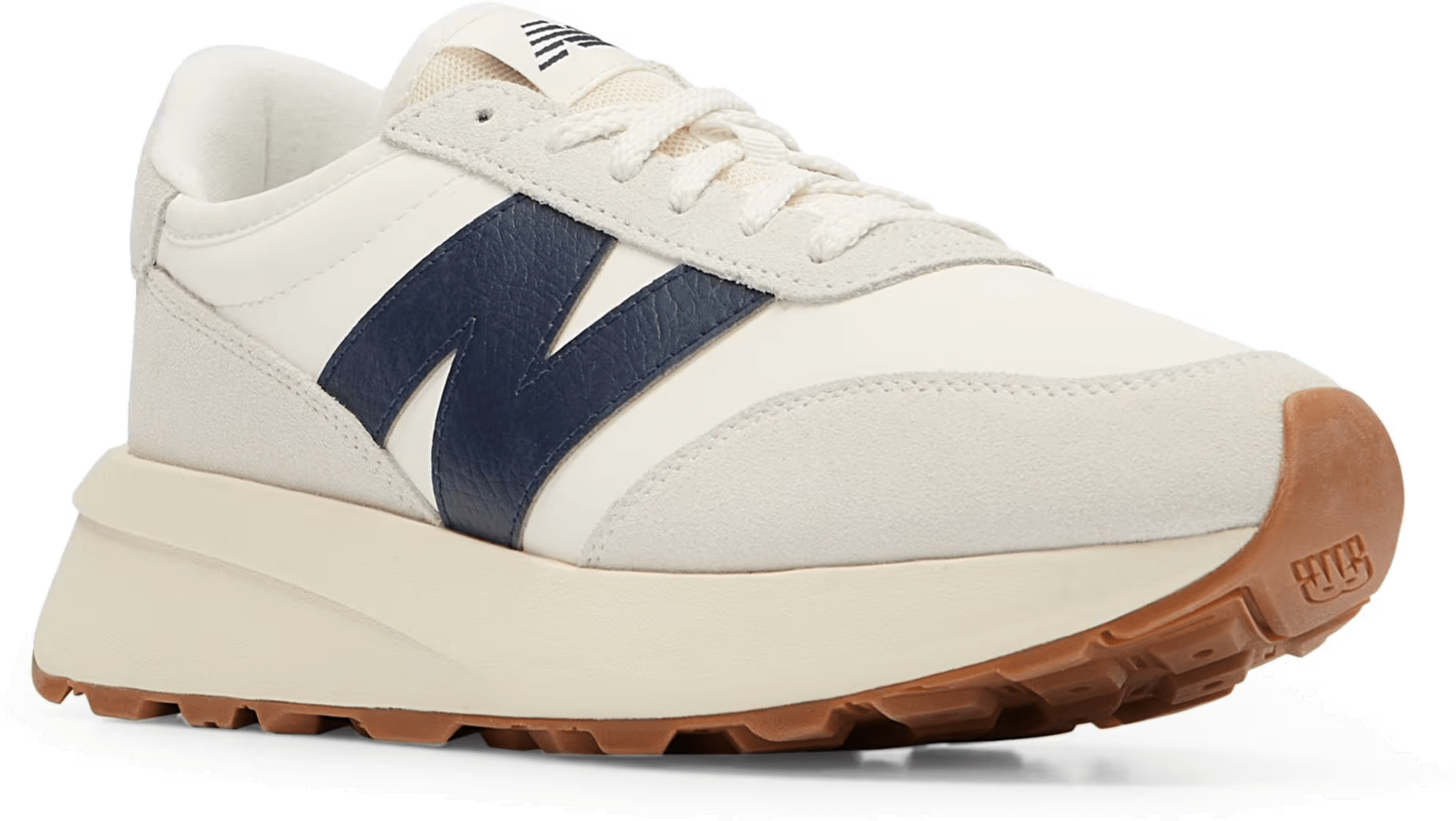 New Balance 370 Sea Salt Navy
