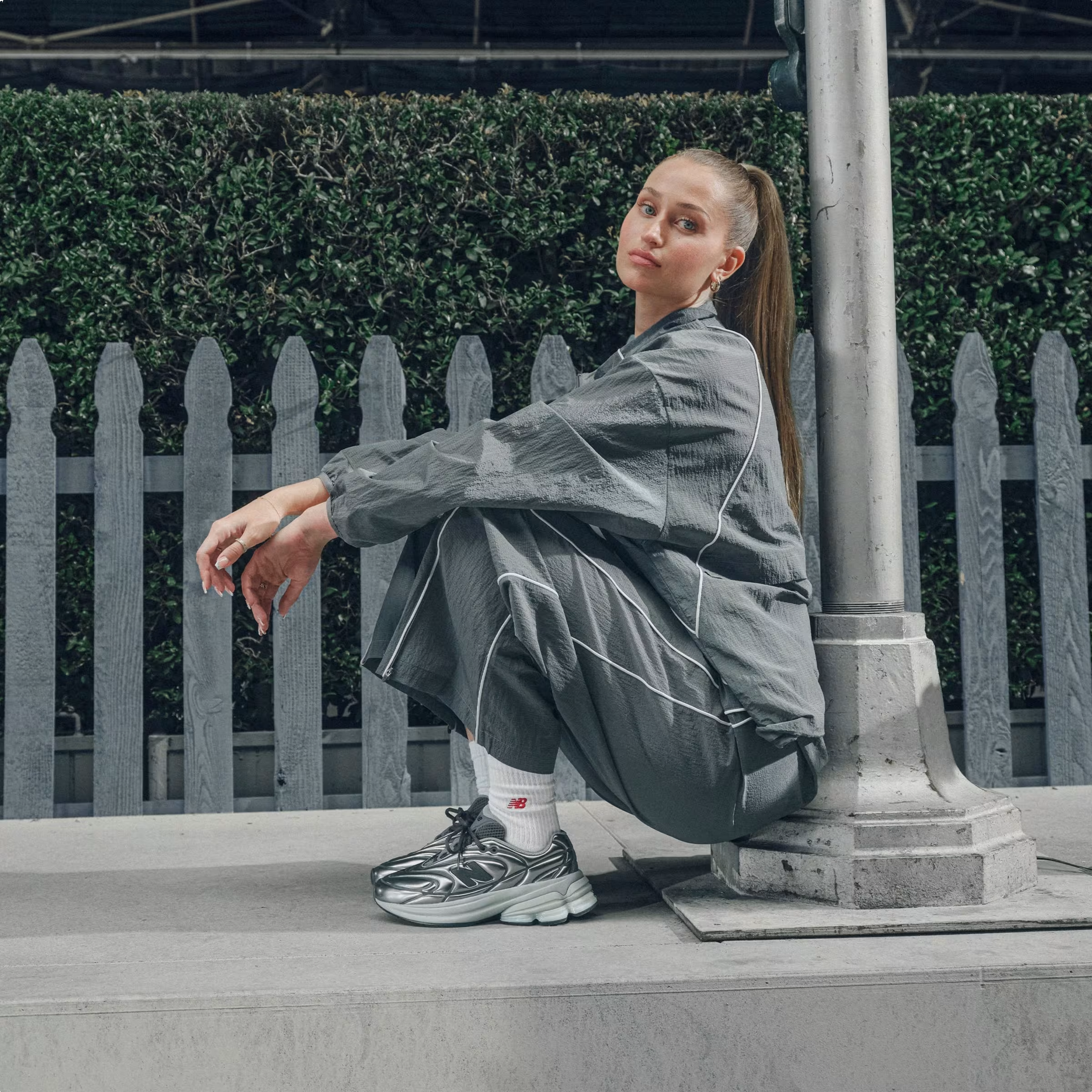 New Balance ABZORB 5030 Grey Days "Dark Silver Metallic"