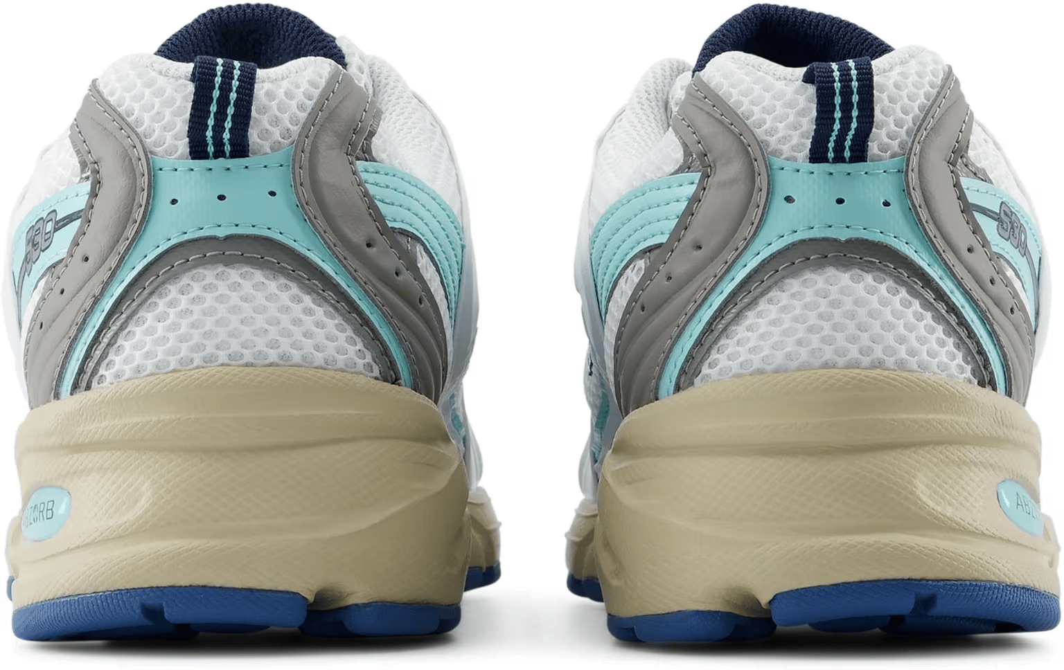 New Balance 530 "White Blue Light Silver Metallic"